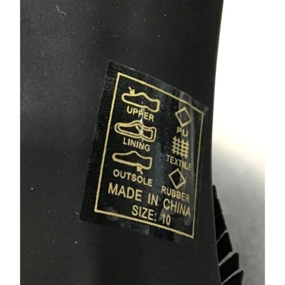 Azalea Wang Night Shift‎ Stiletto Bootie Black Size 10 - Picture 9 of 16